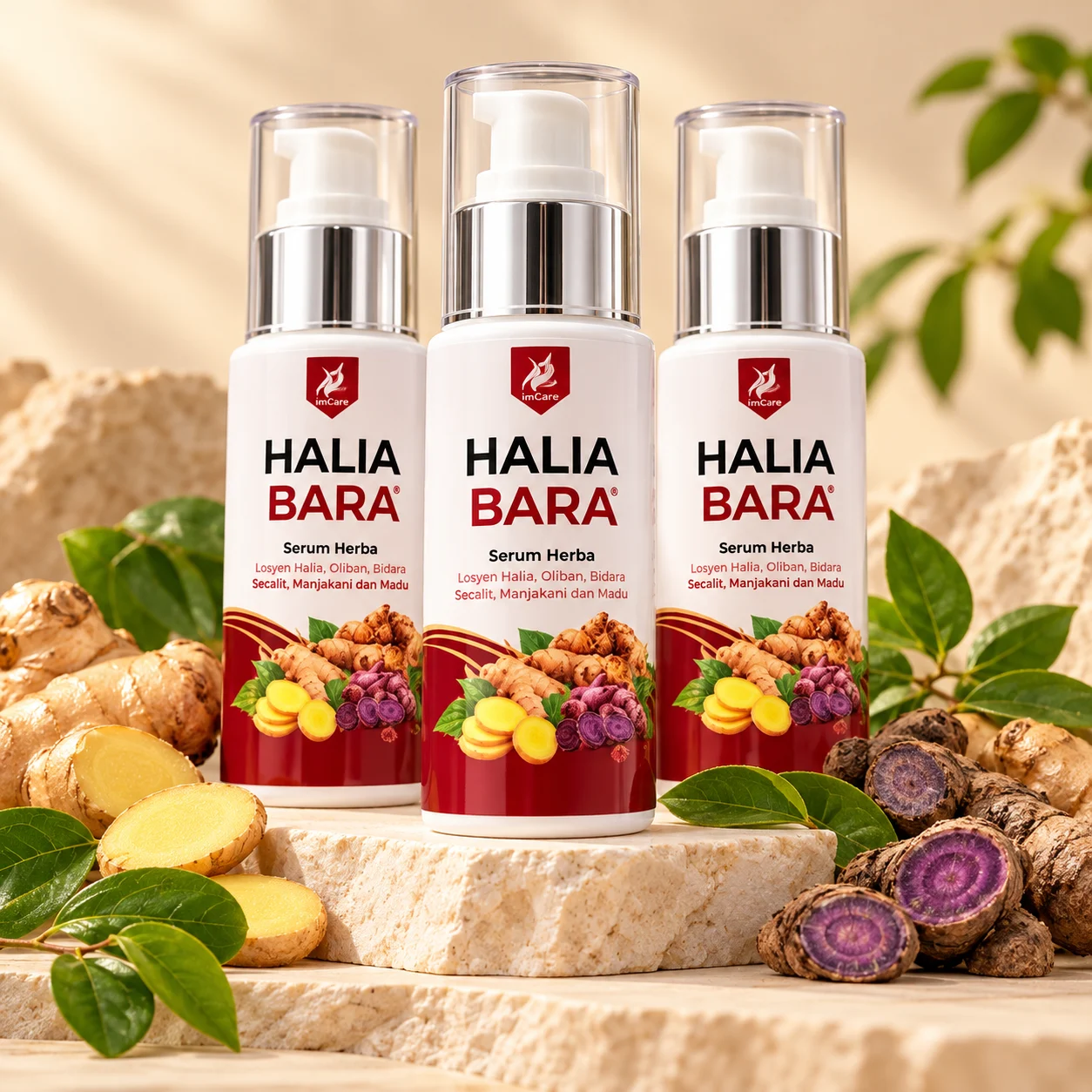 Pakej Berbaloi: 3 botol Halia Bara
